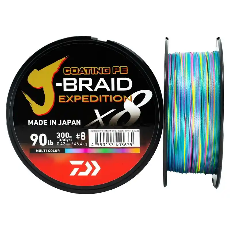 DAIWA J-Braid Exped. X8E 0.32mm-3000m multi c. Direct Verzonden