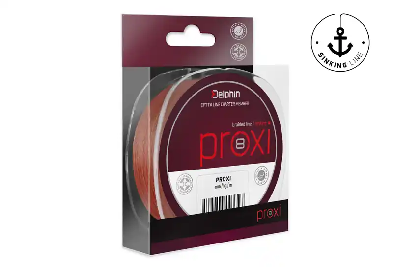 Uitverkoop Delphin PROXI 8 barna (0,10mm 5,5kg 130m)