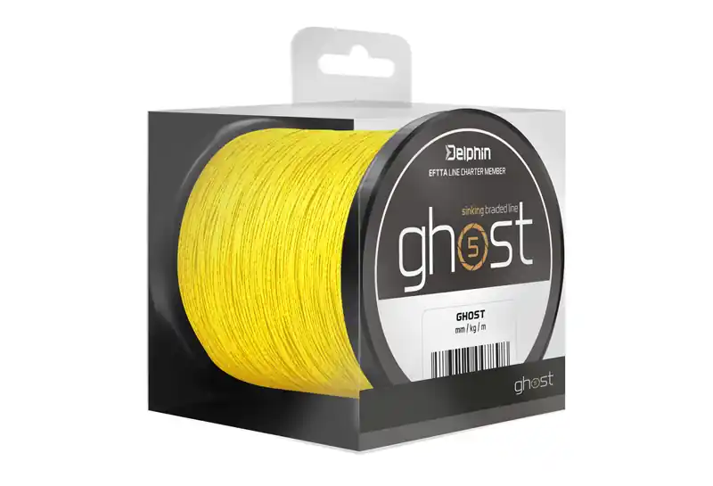Delphin GHOST 4+1 / sárga (0,23mm 13,6kg 600m) Beste Prijs