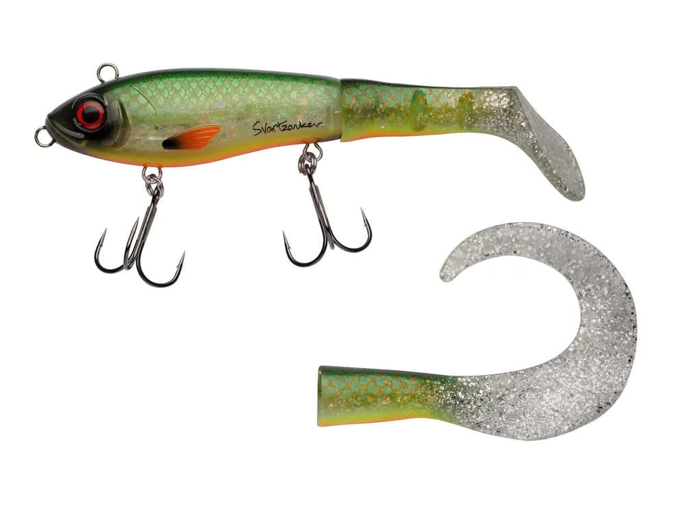 Seizoensaanbieding Abu Garcia Svartzonker SVZ McHybrid 20cm 100g Fire Carp hibrid wobbler