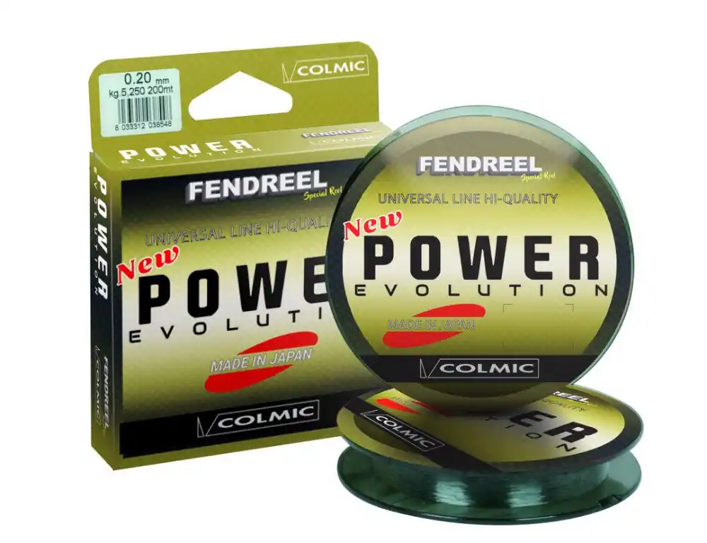 Flitsaanbieding Colmic Fendreel Power Evolution 200m 0.35mm