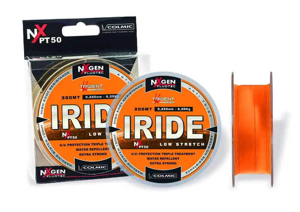 Must-Have Colmic Iride Pt50 300m 0.16mm Orange Fluo