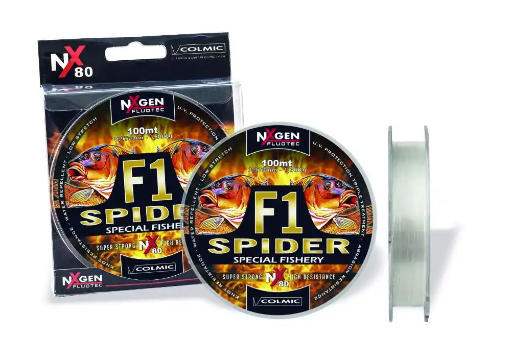 Colmic F1 Spider Nx80 100m 0.168mm Snelle Levering