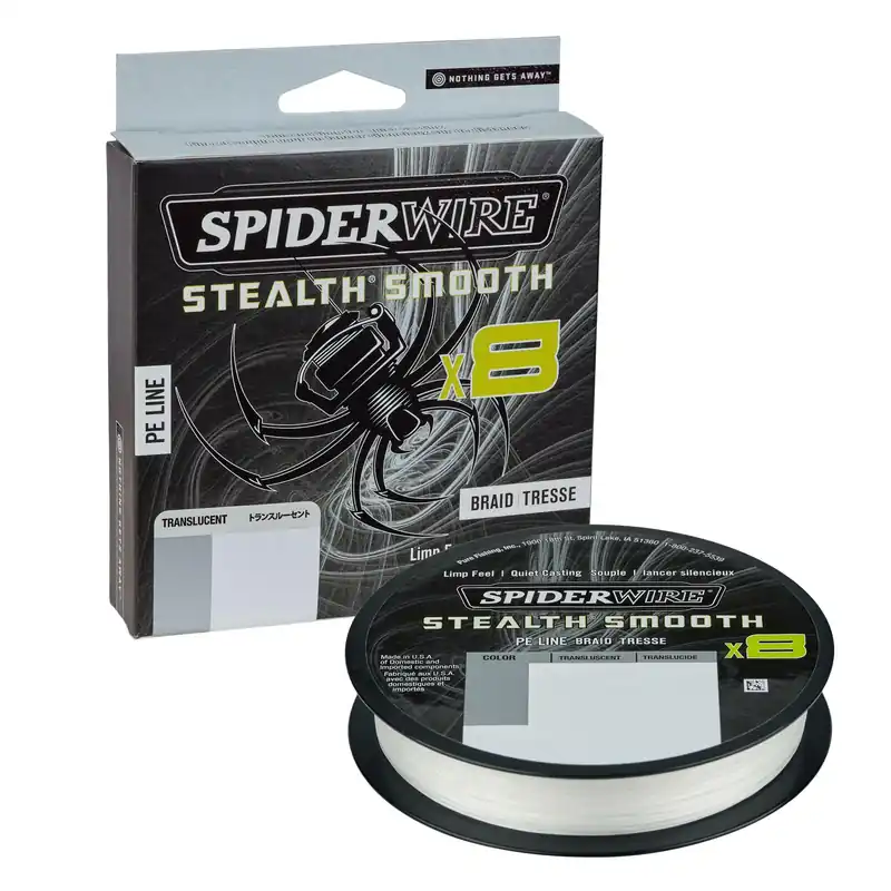 Direct Verzonden SpiderWire SS8SVP20-TRLSSM8 .15mm 300M 16.5Kg TRNS fonott pergető zsinór