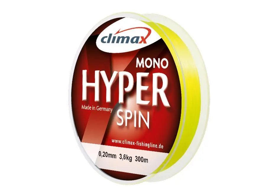Climax Hyper Spinning Fluo Yellow 150m 0.25mm Beste Prijs