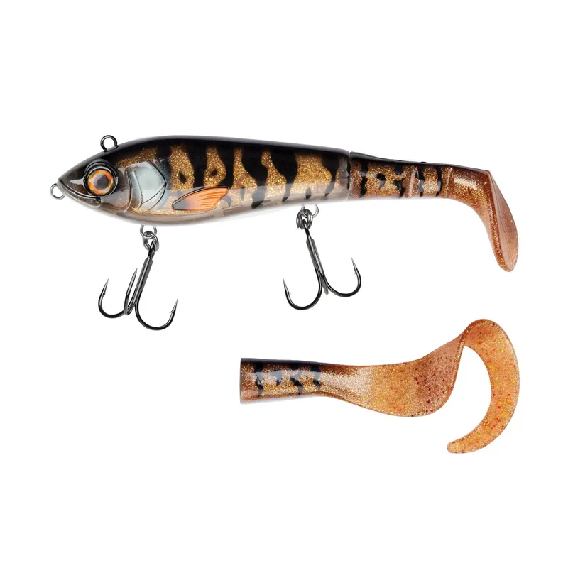 Flitsaanbieding Abu Garcia Svartzonker SVZ McHybrid 20cm 100g Burbot Motoroil hibrid wobbler