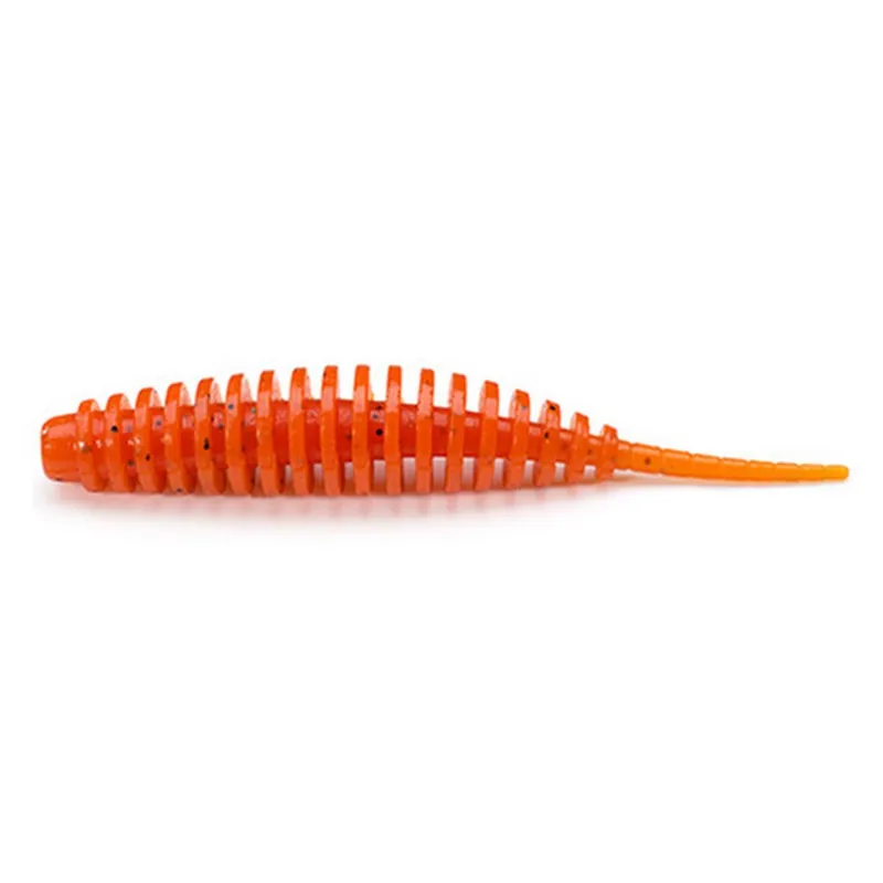 Alleen Vandaag Fishup_Tanta 2.5" 8Pcs. 049 - Orange Pumpkin/Black gumiféreg