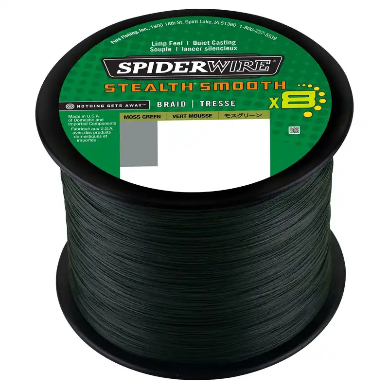 SpiderWire SS8SBK40-MGRNSSM8 .23mm 2000M 23.6Kg MGR fonott pergető zsinór Shop Nu