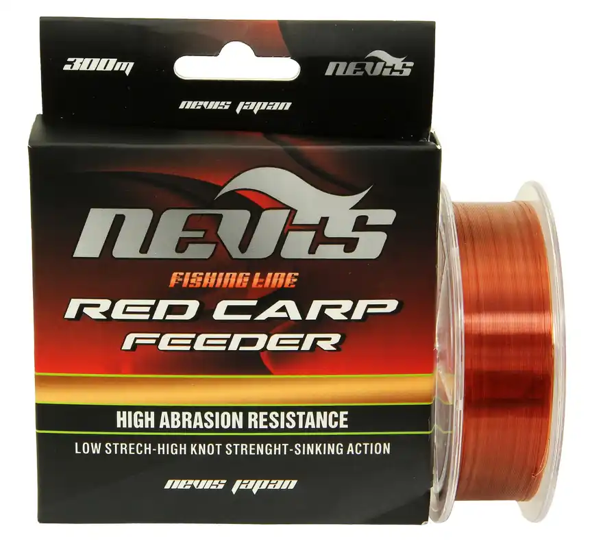 Nevis Red Carp Feeder 300m/0.18mm Dagaanbieding