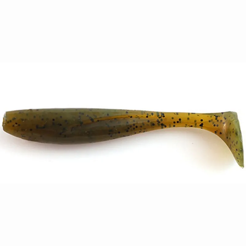 Gecertificeerd Fishup_Wizzle Shad 2" 10Pcs.074 - Green Pumpkin Seed