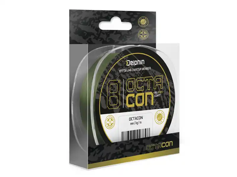 Gecertificeerd Delphin OctaCON / zöld (0,18mm 11,5kg 135m)