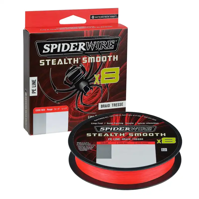 SpiderWire SS8SFS30-CDSSM8 .19mm 150M 18.0Kg CRED fonott pergető zsinór Beste Prijs