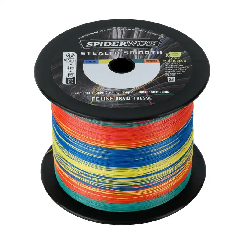 Superprijs SpiderWire SS8SBK65-5C SS85x10m 2000m 38.1kg 0.33mm fonott pergető zsinór
