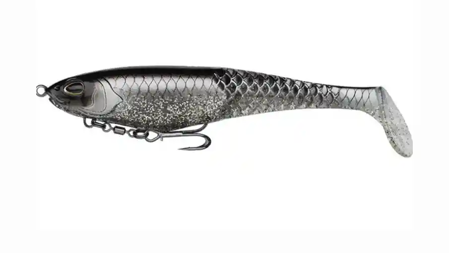Koop Vandaag Berkley CULLSHAD 12.5CM/28G SHALLOW BLACK GHOST gumihal