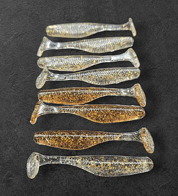 Alpha Tackle Paddleworm Crystal / 7cm / 1db Superprijs