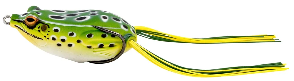 Uitverkoop Savage Gear HOP WALKER FROG 5.5CM15G F GREEN LEOPARD gumibéka