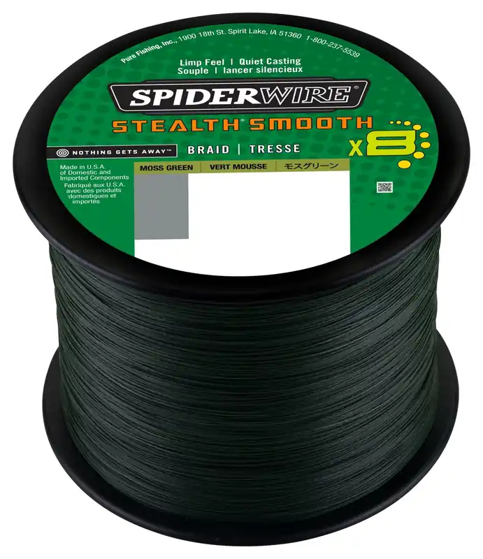 Fabrieksprijs SpiderWire SS8SBK15-MGRNSSM8 .13mm 2000M 12.7Kg MGR fonott pergető zsinór