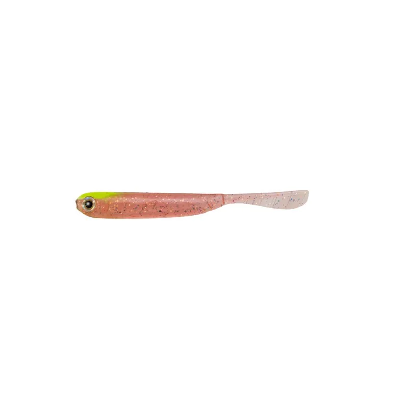 Tiemco Pdl Super Livingfish 3" 7.6cm Color 19 Holo Pink gumihal Nieuw