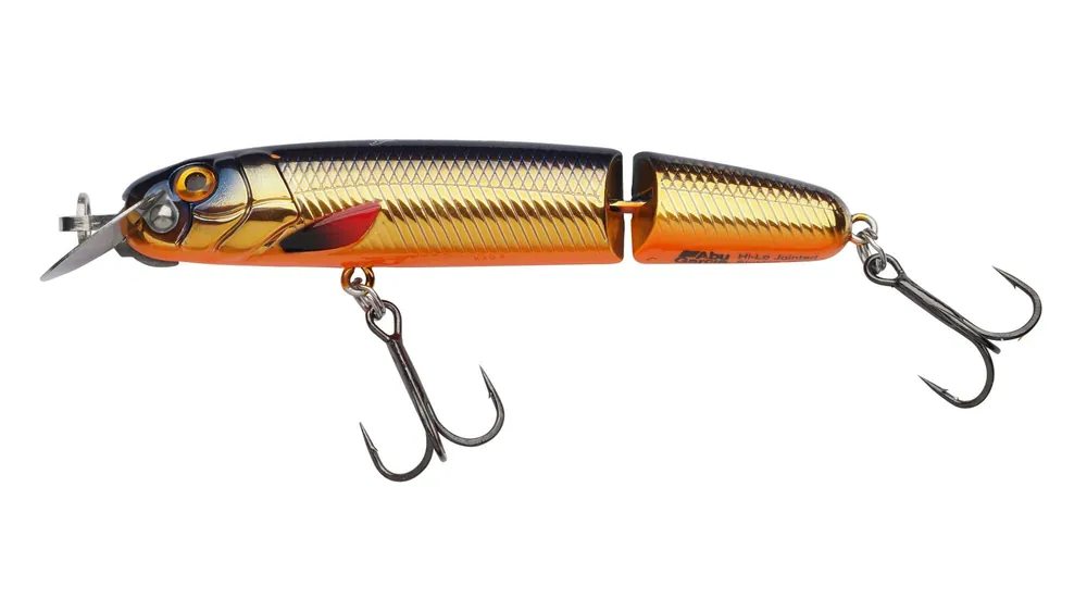 Abu Garcia Beast Hi-Lo Jointed sinking 9cm/12g Gold Black Orange wobbler Korting