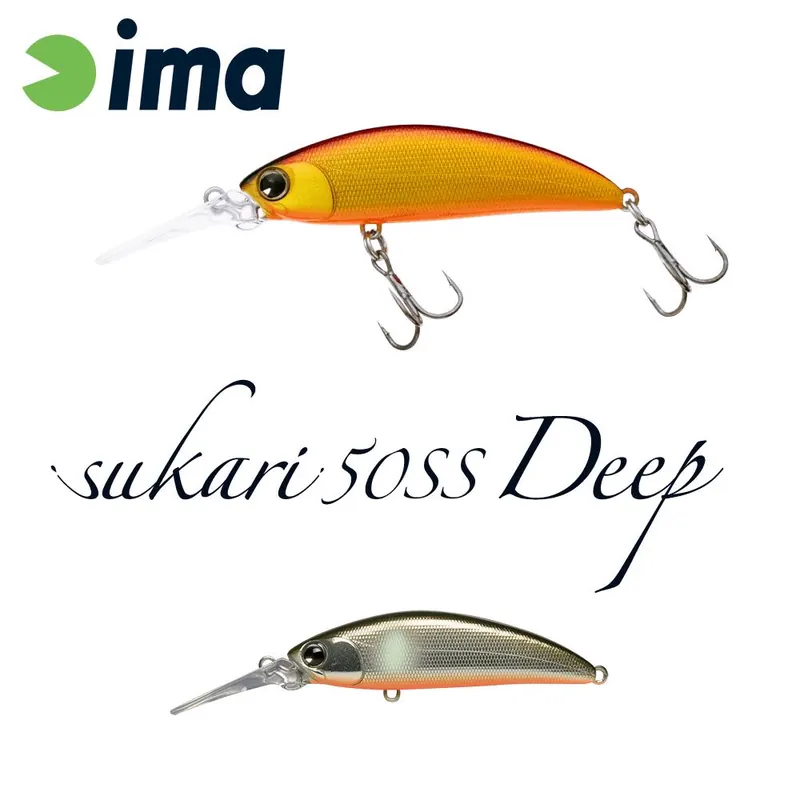 Exclusieve Aanbieding Ima Sukari 50Ss Deep 50mm 5g 111 Orange Belly Ayu wobbler