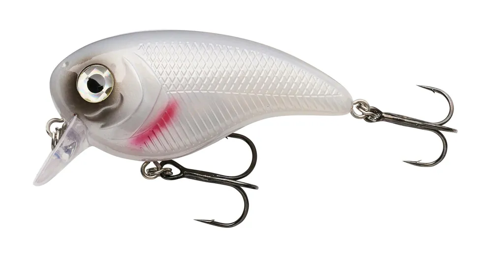 Berkley Pulse Biggie 8cm 36g Pearl White plasztik csali Laatste Kans