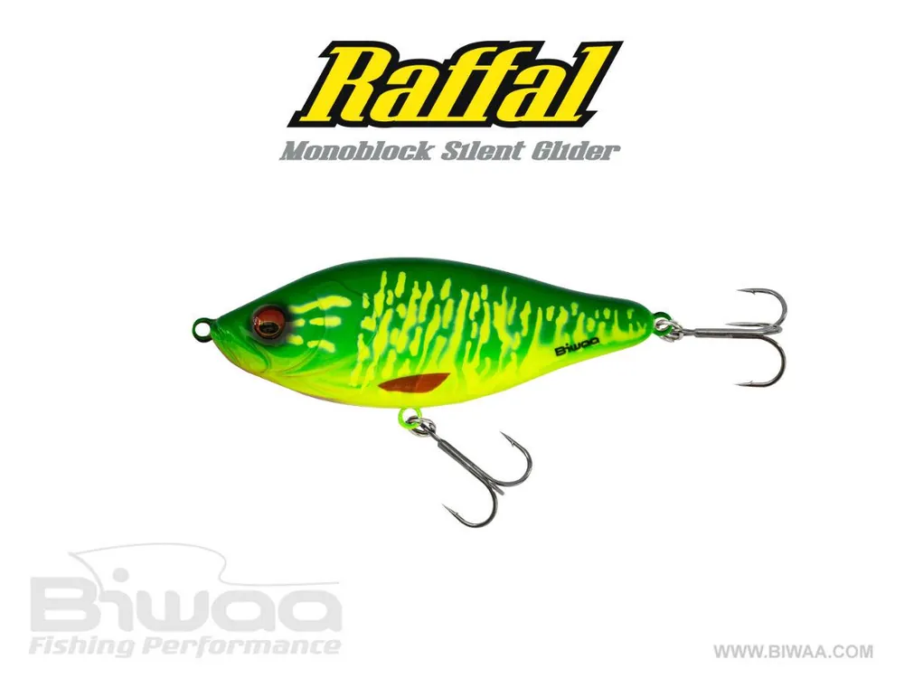 Express Levering Biwaa Glider Raffal 4" S 10cm 43g 73 Hot Chart Pike jerkbait
