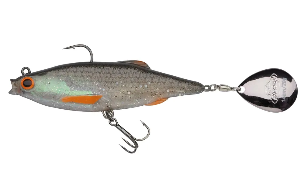 Berkley Realistic Roach Flash 14cm Bleak gumihal Rechtstreeks Van De Fabrikant