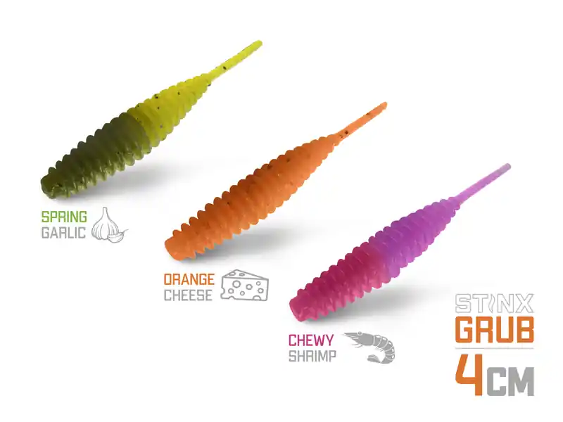 Gumihal Delphin B! StinxGRUB Garlic / 20db (4cm / SPRING) Lage Kosten
