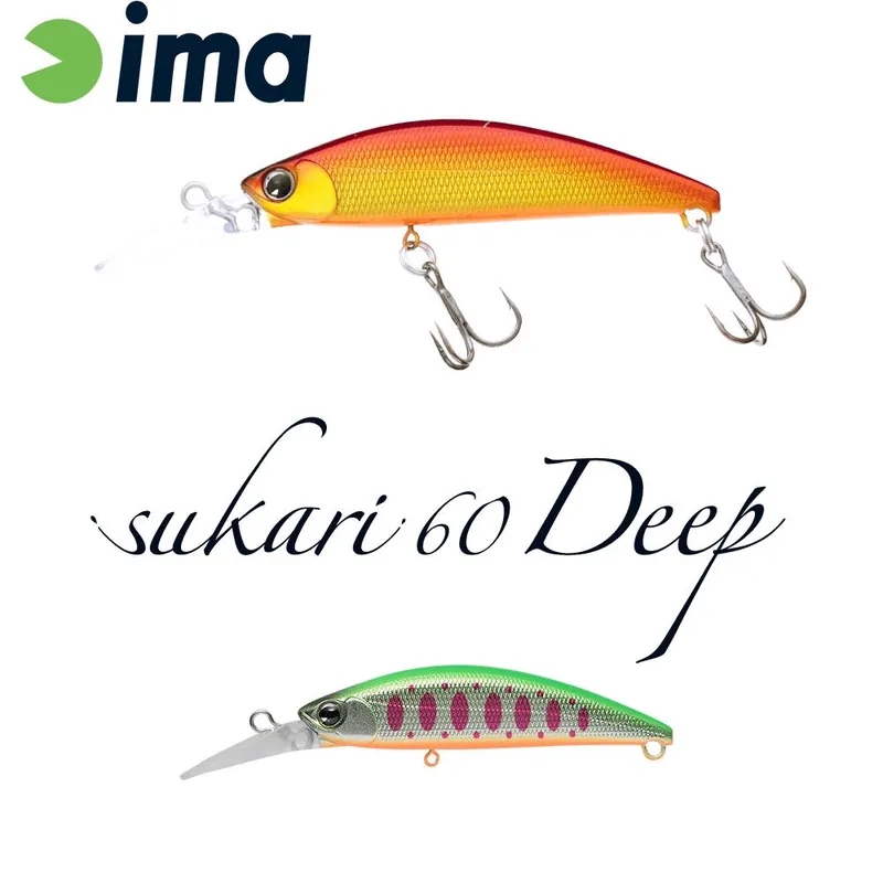 Laatste Versie Ima Sukari 60 Deep 60mm 8g 005mebuki wobbler