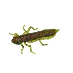 Laatste Kans FISHUP Dragonfly 1.7" (8pcs.), 019 - Motor Oil/Red gumibogár