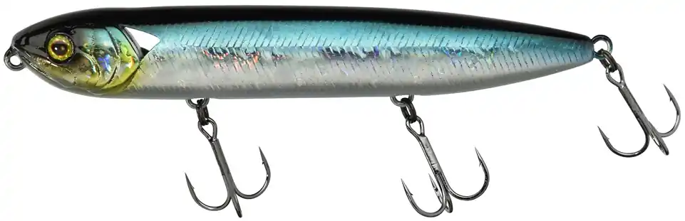 Beperkte Voorraad Illex Bowstick Knocker 13cm HL Aurora Black wobbler