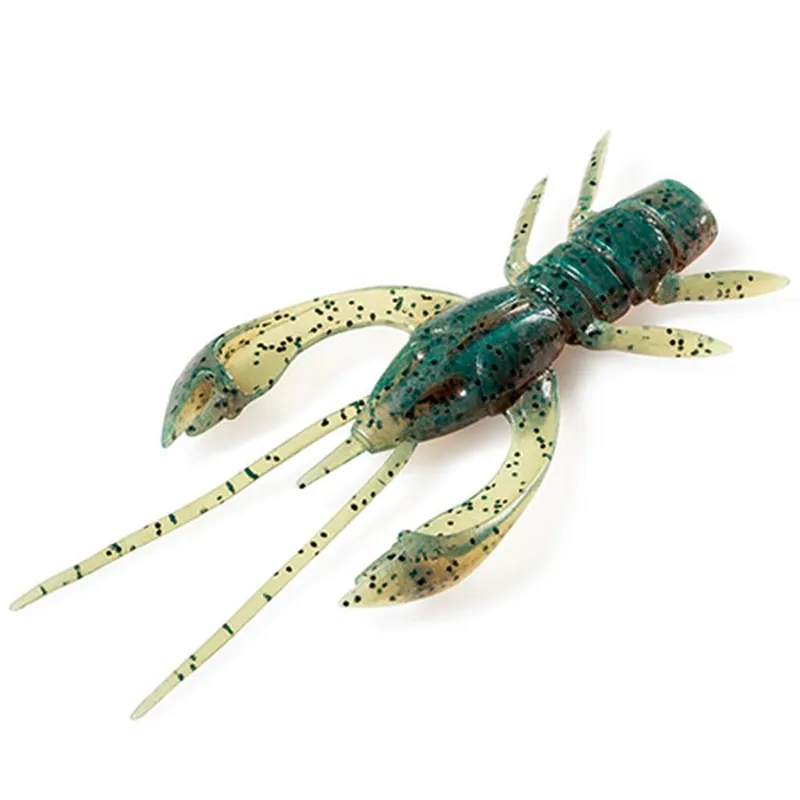 FISHUP Real Craw 1.5" (10pcs.), 017 - Motor Oil Pepper Laatste Kans