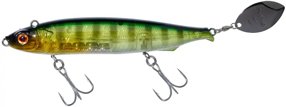 Gunki Drag Spin 13cm S Perch Master wobbler Hete Deal