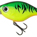 MADCAT TIGHT-S DEEP 16CM 70G F FIRETIGER UV wobbler Crank Weekendaanbieding