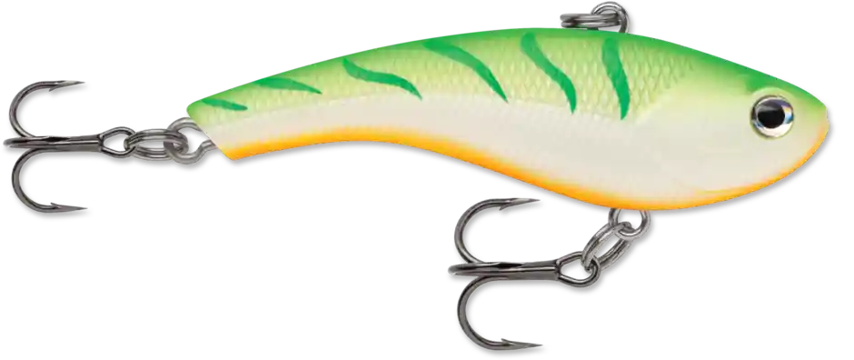 Beperkte Voorraad Rapala Slab Rap 06 Green Tiger Uv wobbler