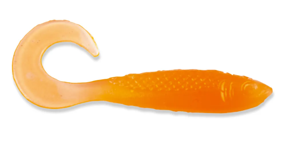 Betaalbaar IRON CLAW Drop Stuff Grub Tail OR 4,5cm / 17db gumihal