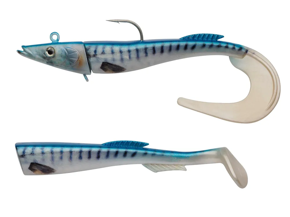 Laatste Kans Berkley PowerBait Power Sandeel 21cm - 160g Real Mackerel gumihal