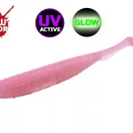 Weekendaanbieding Molix RA Shad 3.8" / 684 - UV Tournament Pinky Glow gumihal