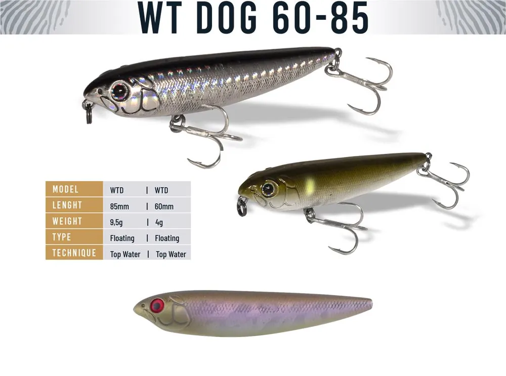 Herakles Wt-Dog 60 6cm 4g Matt Sunny Alleen Vandaag