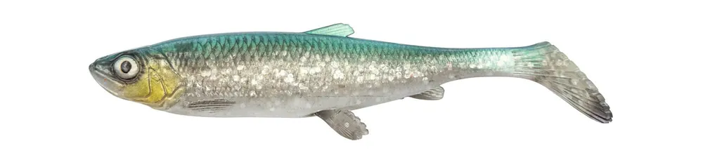Favoriet Savage Gear 3D HERRING SHAD 28cm 150g GRN SLV 1 Darab gumihal
