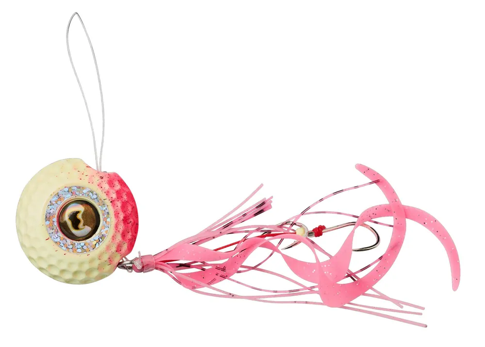Hete Deal Savage Gear Savage Rubber 75G Full Glow Pink tengeri csali