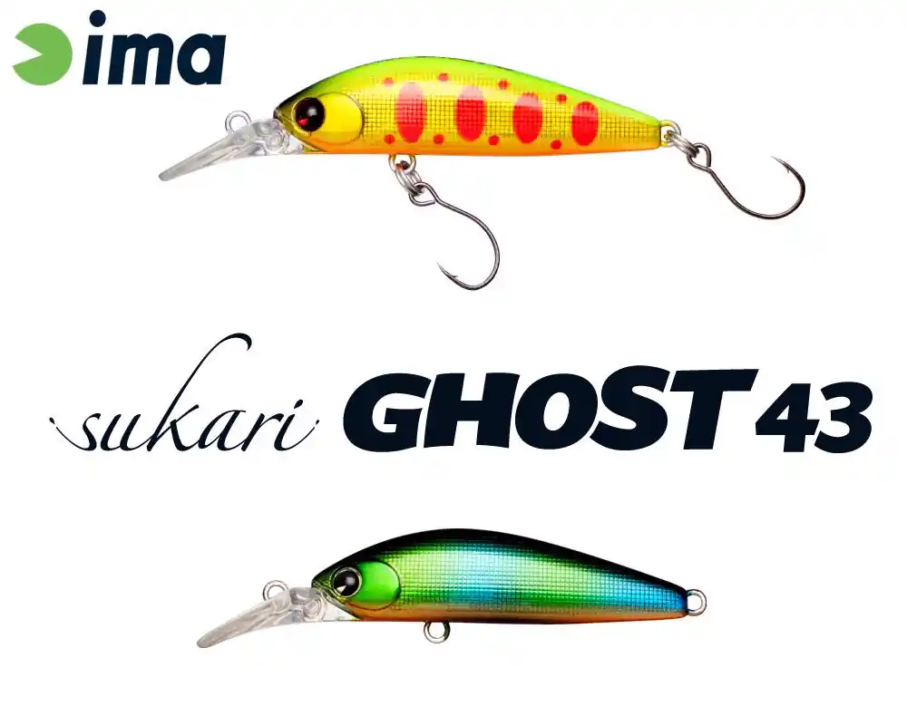 Ima Sukari Ghost 43Su 43mm 2.4g 010 Peacock Uitverkoop