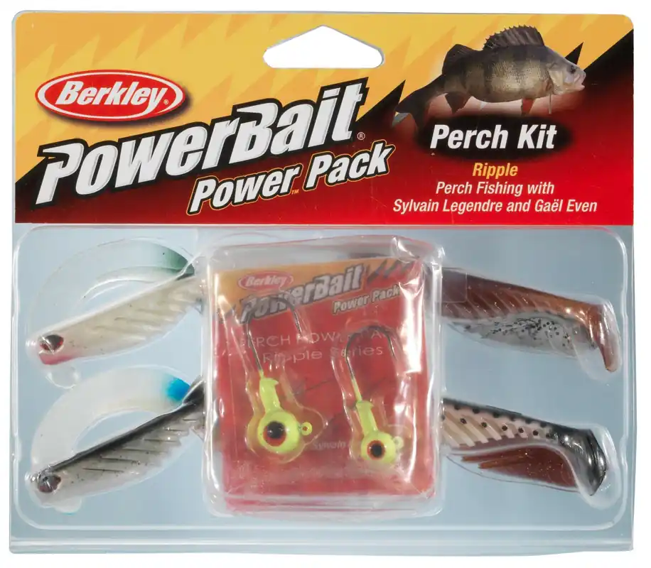 Snelle Levering Berkley PowerBait Perch2 - Ripple - pro pack gumihal