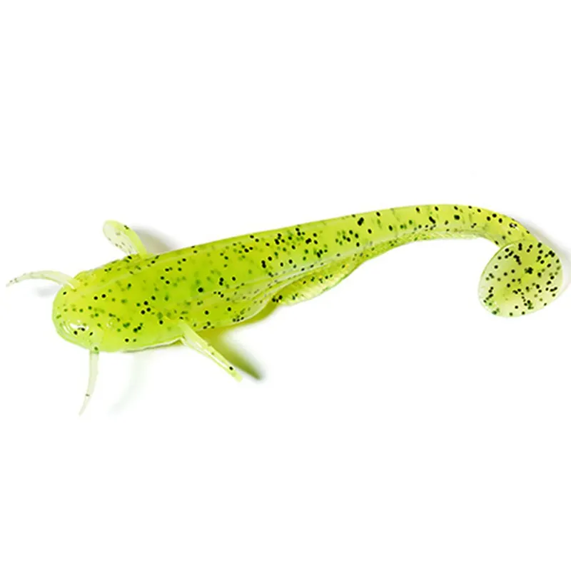 Must-Have FISHUP Catfish 3" (8pcs.), 055 - Chartreuse/Black