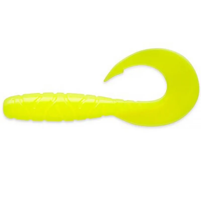 Fishup_Mighty Grub 4.5" 4Pcs., 046 - Lemon gumihal Flitsaanbieding