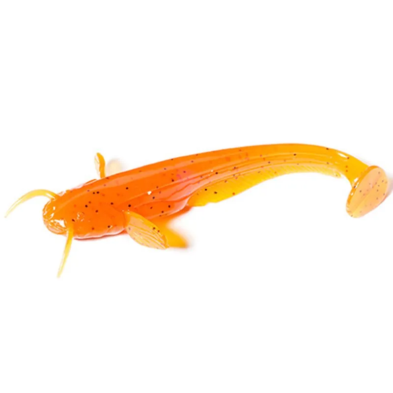 Laatste Kans FISHUP Catfish 3" (8pcs.), 049 - Orange Pumpkin/Black