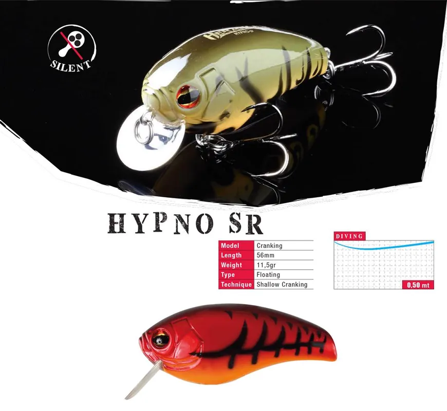 Beste Prijs Herakles Hypno-Sr F 5.6cm 11.5g Red Craw crank