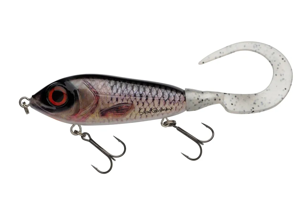Abu Garcia Svartzonker SVZ McMy Tail 20cm 83g Real Roach hibrid wobbler Merkproduct
