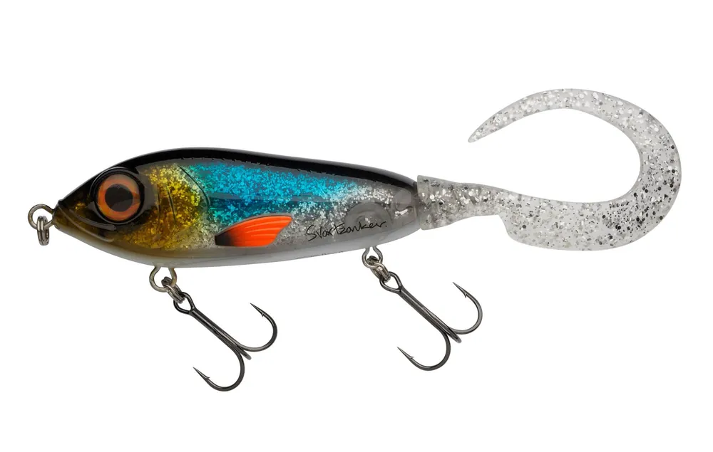Abu Garcia Svartzonker SVZ McMy Tail 20cm 83g Blue Sunrise hibrid wobbler Finale Uitverkoop