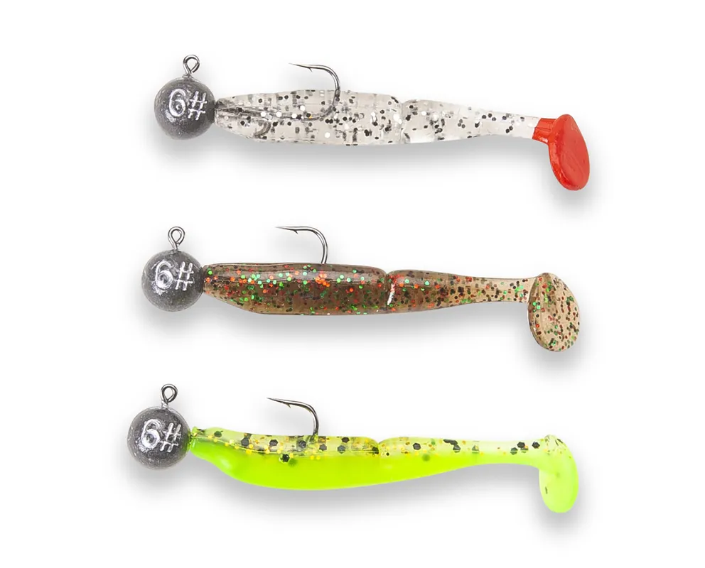 SAENGER Splitfire 5cm/3,5g/ horogméret 6 / 3db-os jig szett Bestel Nu
